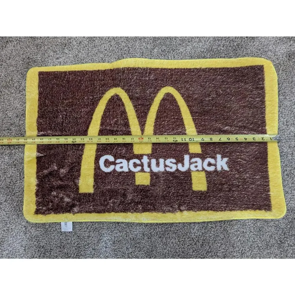 NEW Travis Scott x McDonald's Cactus Jack Arches Rug CJ Collectible Tufted